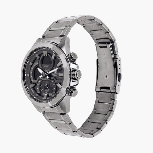 Casio Edifice Bluetooth Connect Analog-Digital Grey Dial Men ECB-30DC-1BDF (ED605)