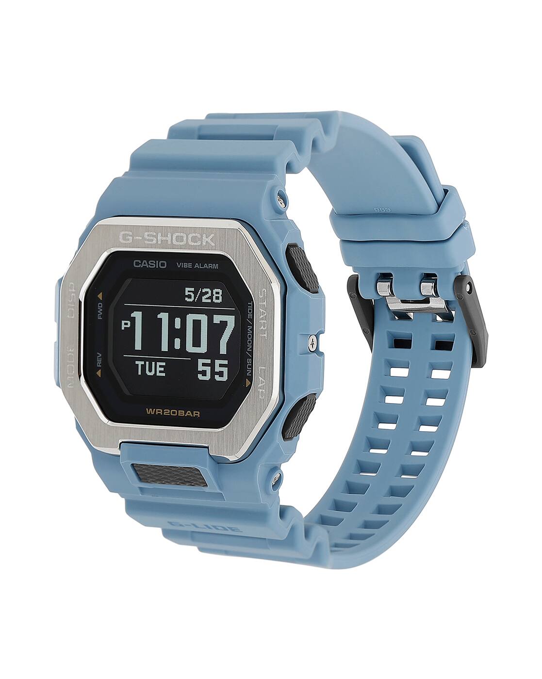 Casio G-SHOCK GBX-100-2ADR Men’s Digital Watch with Tide Graph & Moon Data (Blue)