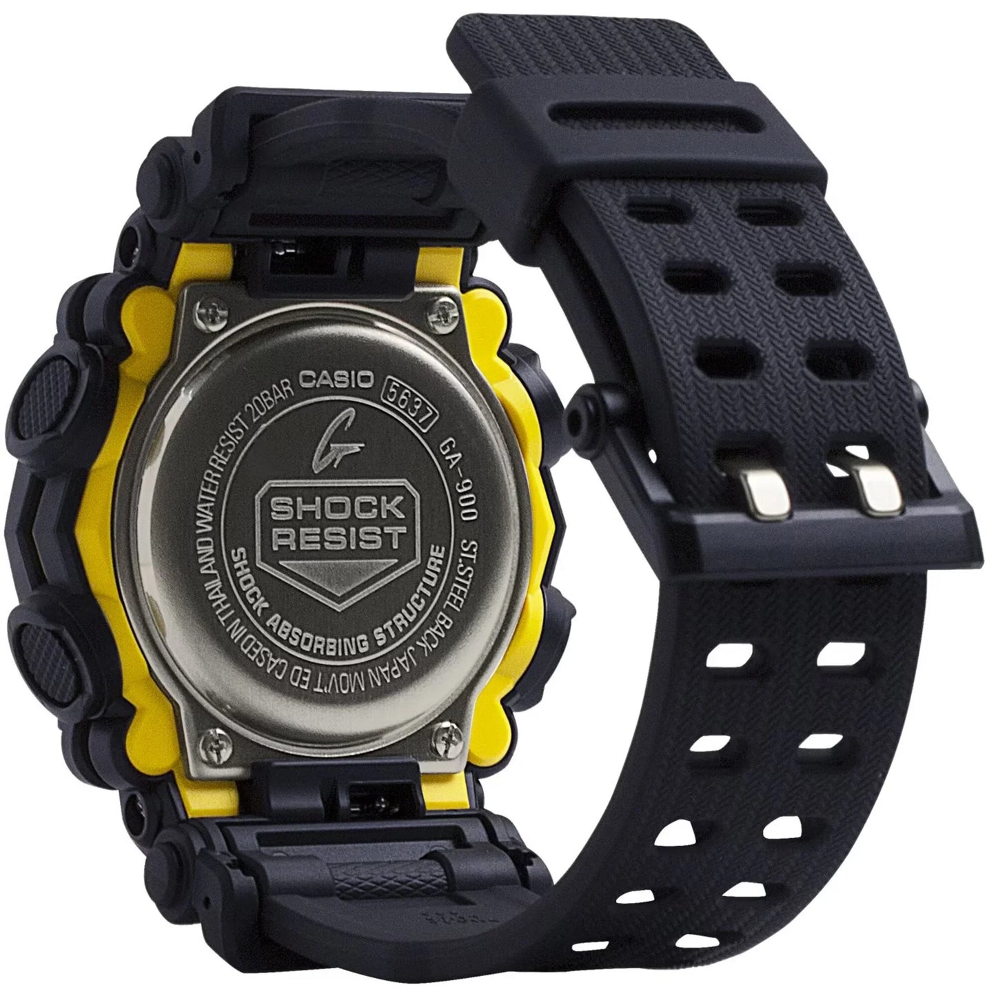 Casio G-SHOCK GA-900-1ADR – Industrial Design Digital-Analog Heavy-Duty Watch