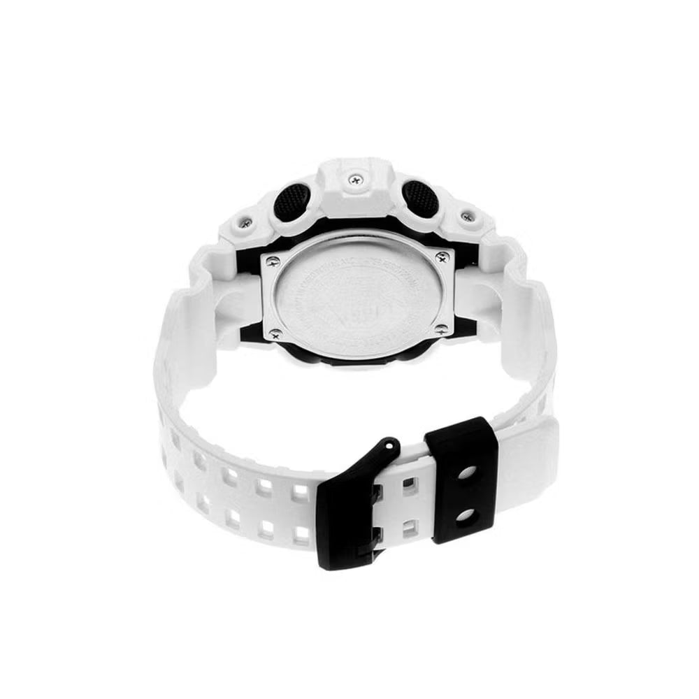 Casio G-Shock GA-700-7ADR White Analog-Digital Watch – Shock Resistant, 200M Water Resistant