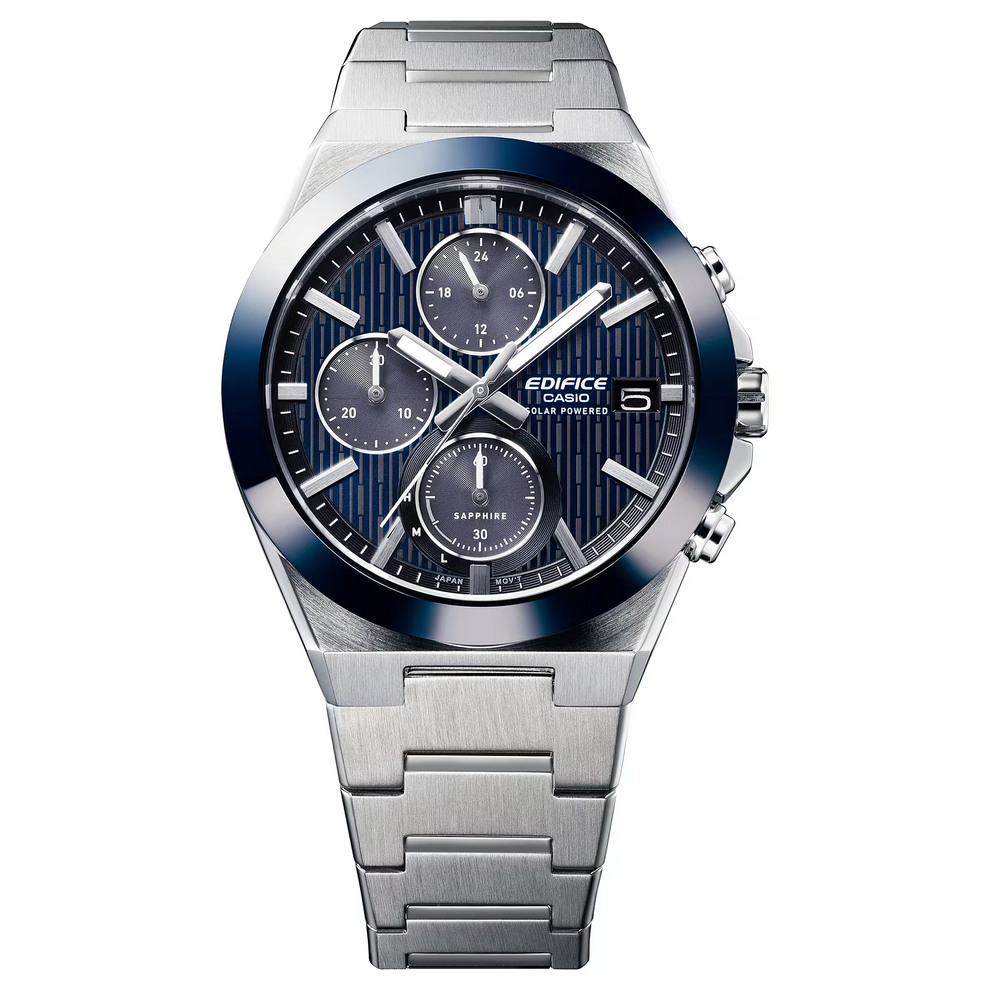 EDIFICE SOLAR-POWERED CHRONOGRAPH MEN WATCH EFS-S650D-2ADF