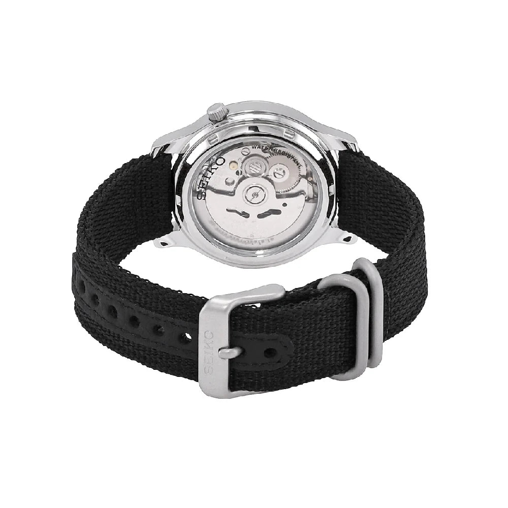 Seiko SNK809K2 Men's Watch Stainless Steel Seiko 5 Military Automatic, Silver, Automatic Watch