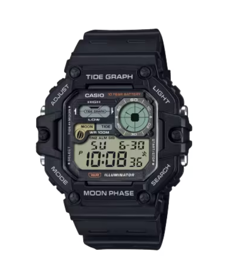Casio WS-1700H-1AVDF: A Rugged and Feature-Packed Digital Watch for Outdoor Adventures