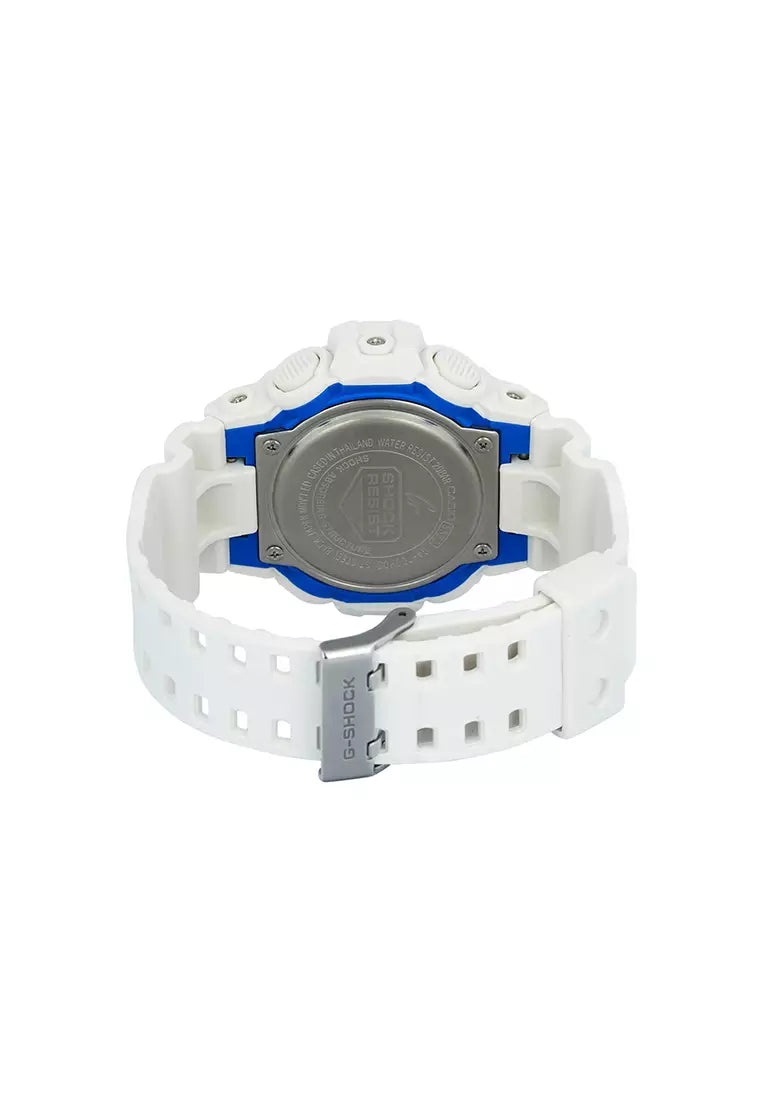 Casio G-SHOCK GA-700HDS-7A White & Silver Street Style Series – Shock-Resistant Analog-Digital Watch