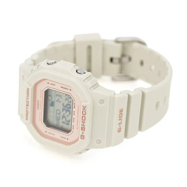 Casio G-SHOCK GLX-S5600-7DR G-LIDE Digital Watch – White Resin