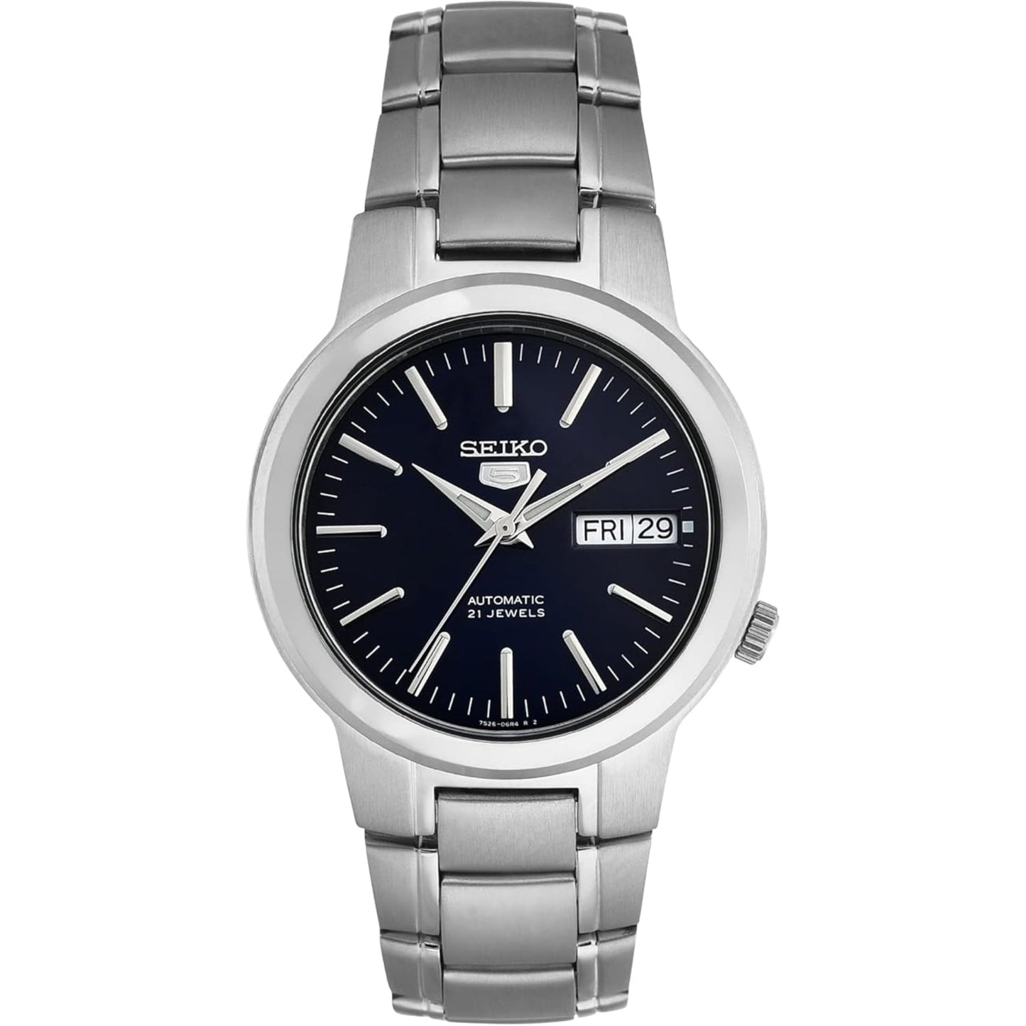 Seiko 5 Automatic Blue Dial Stainless Steel Men’s Watch SNKA05K1