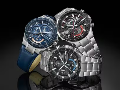 Edifice Men Solar Powered Chronograph EQS-920DB-1BV