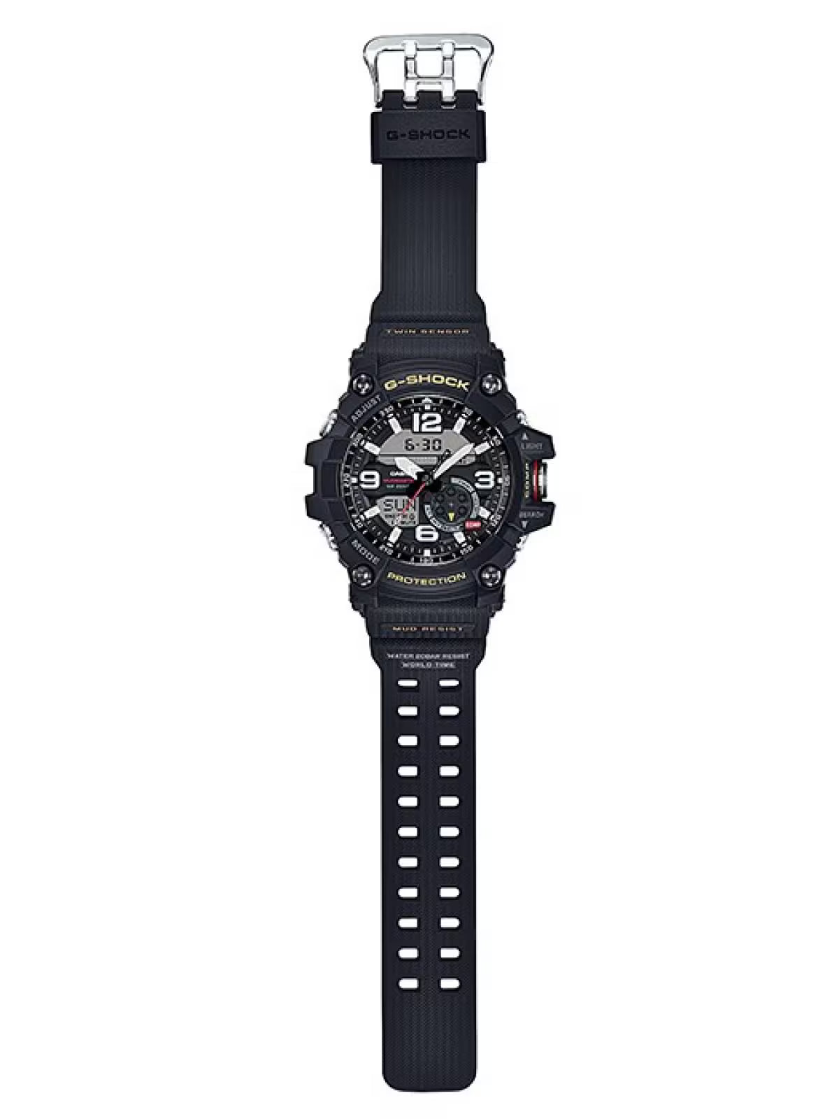 Casio G-SHOCK Mudmaster GG-1000-1A Analog-Digital Watch Mud Resistant, Twin Sensor, 200M
