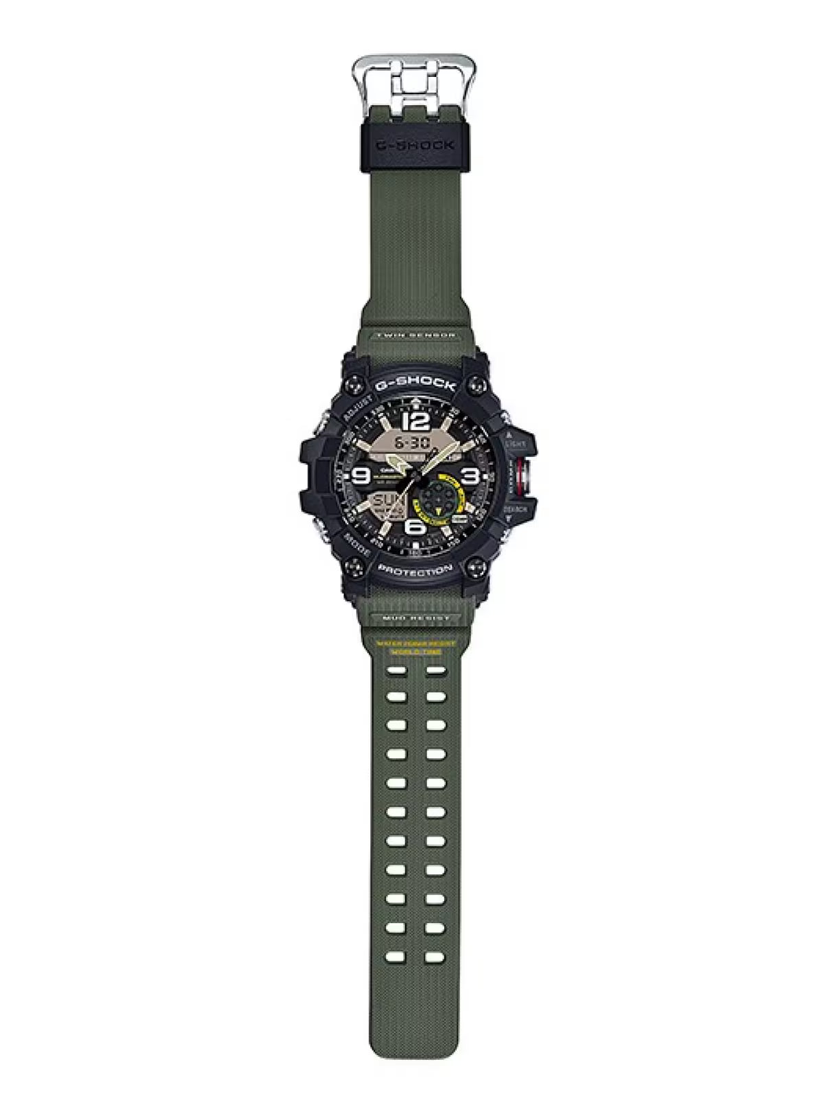 Casio G-SHOCK Mudmaster GG-1000-1A3 Analog-Digital Watch Mud Resistant, Twin Sensor, 200M