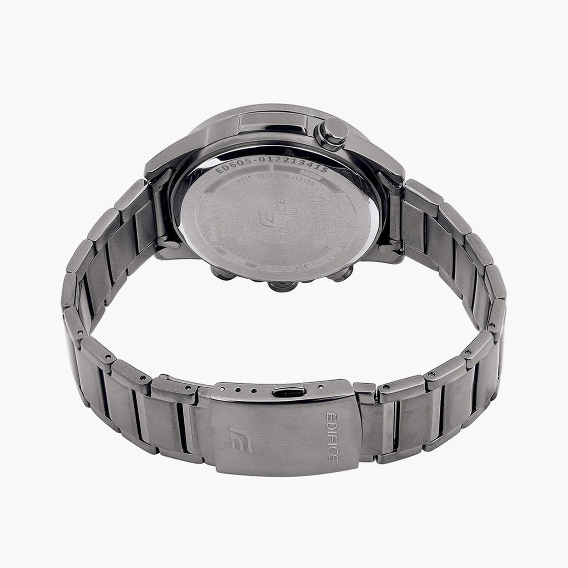 Casio Edifice Bluetooth Connect Analog-Digital Grey Dial Men ECB-30DC-1BDF (ED605)