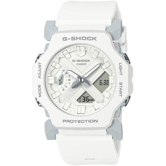 Casio G-Shock GA-2300-7ADR Men’s Analog-Digital Watch – White Resin, Carbon Core Guard