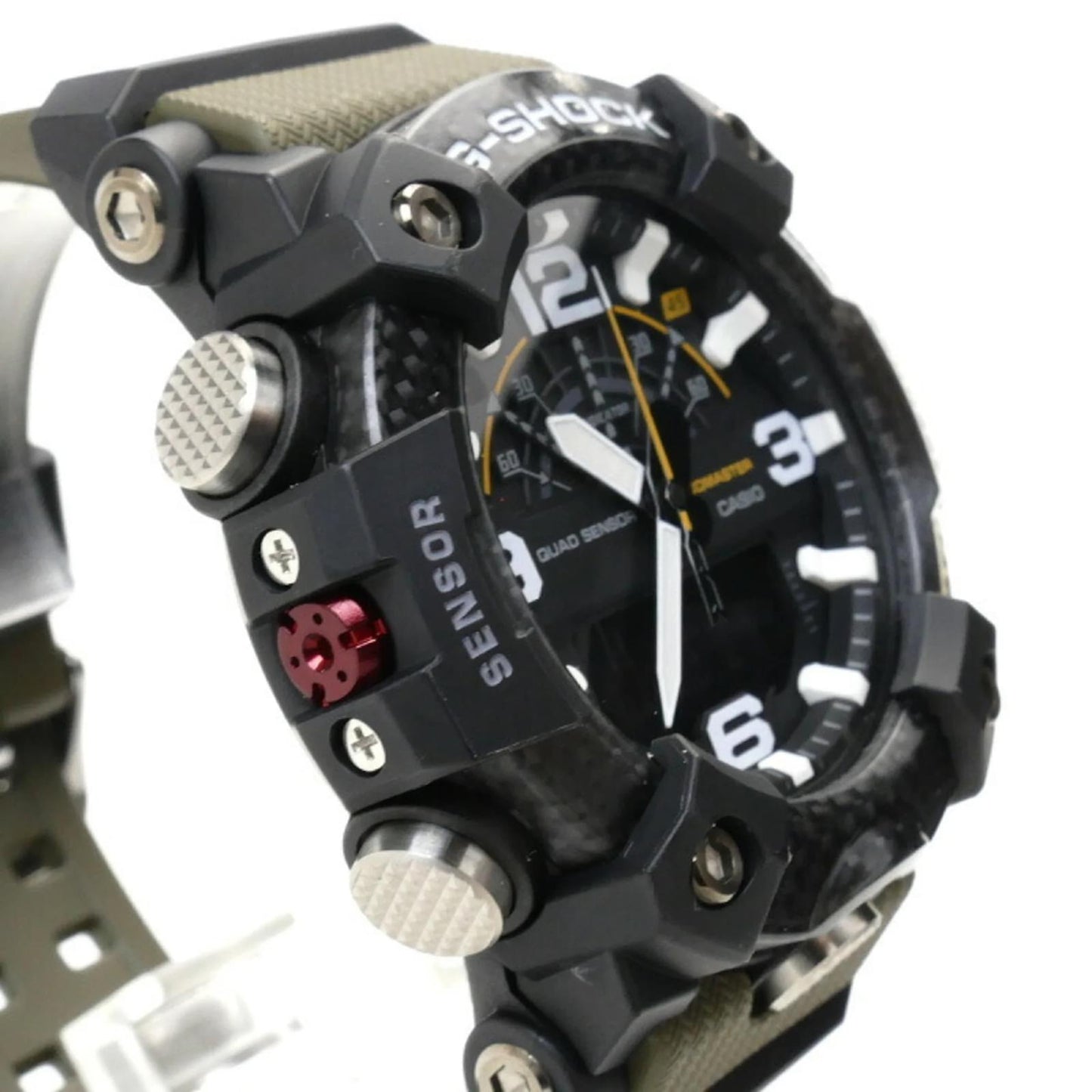 Casio G-SHOCK Mudmaster GG-B100-1A3 Bluetooth Analog-Digital Watch  Quad Sensor, Mud Resistant, 200M