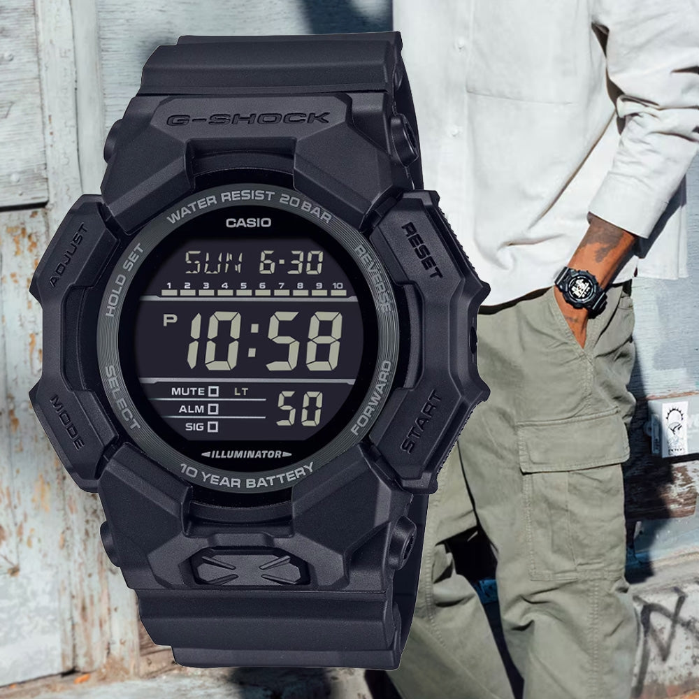 Casio G-Shock GD-010-1A1 – Men’s Digital Sports Watch