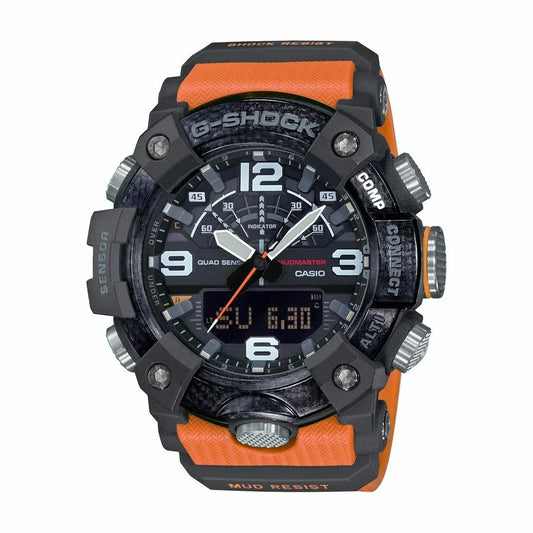 Casio G-SHOCK Mudmaster GG-B100-1A9 Bluetooth Analog-Digital Watch | Quad Sensor, Mud Resistant, 200M