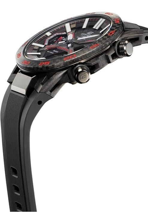 Casio Analog-Digital Black Dial Men's Watch-ECB-2000PB-1ADF