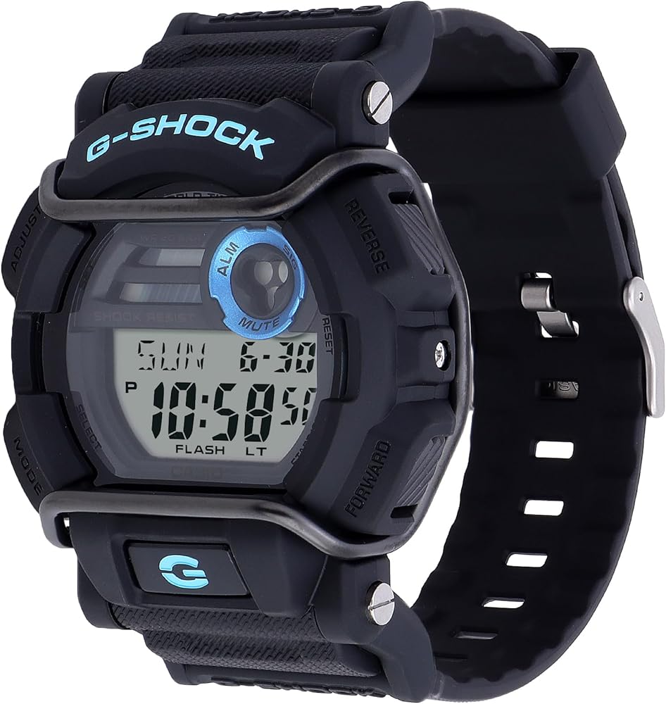 Casio G-SHOCK GD-400-1B2DR Digital Watch  Shock Resistant, 200M Water Resistant, LED Light