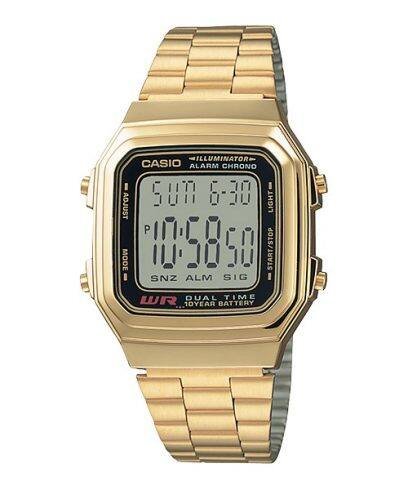 CASIO MENS VINTAGE DIGITAL WATCH A178WGA-1A