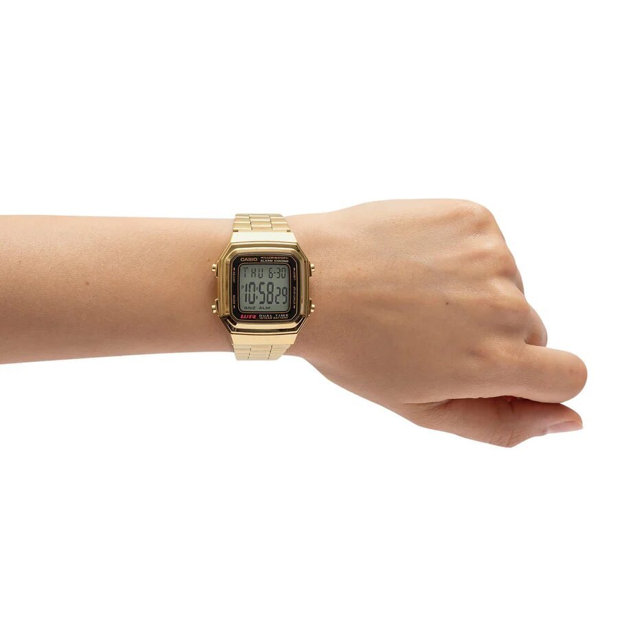 CASIO MENS VINTAGE DIGITAL WATCH A178WGA-1A