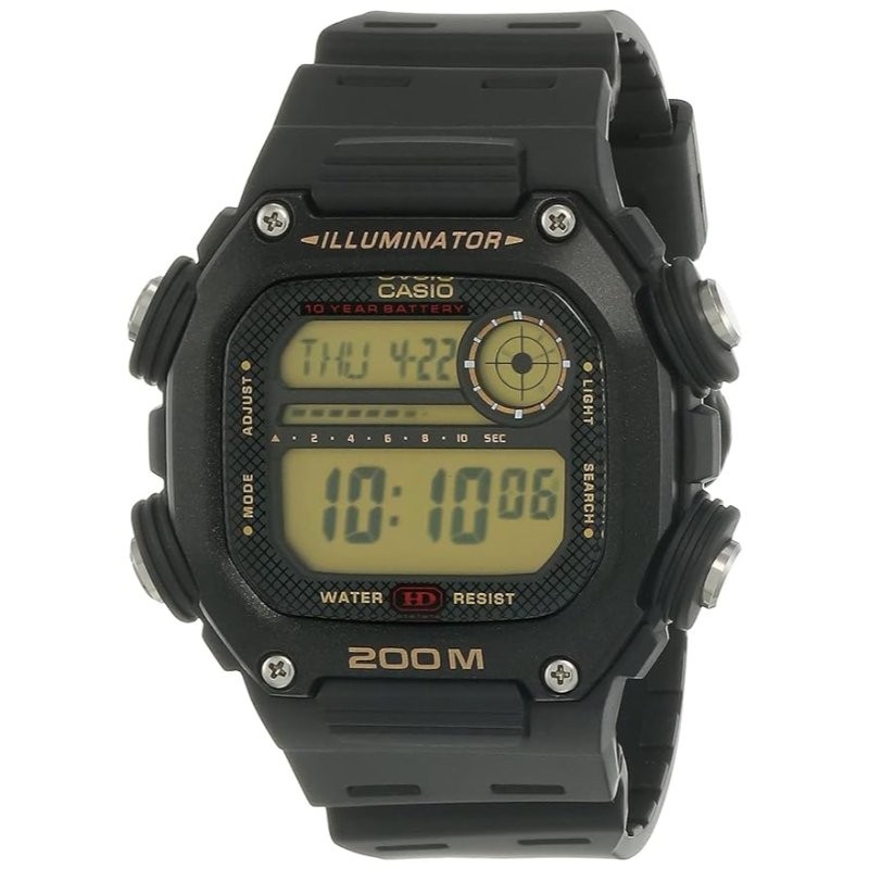 Casio Illuminator Series  Digital Watch For Men DW-291H-9AVDF