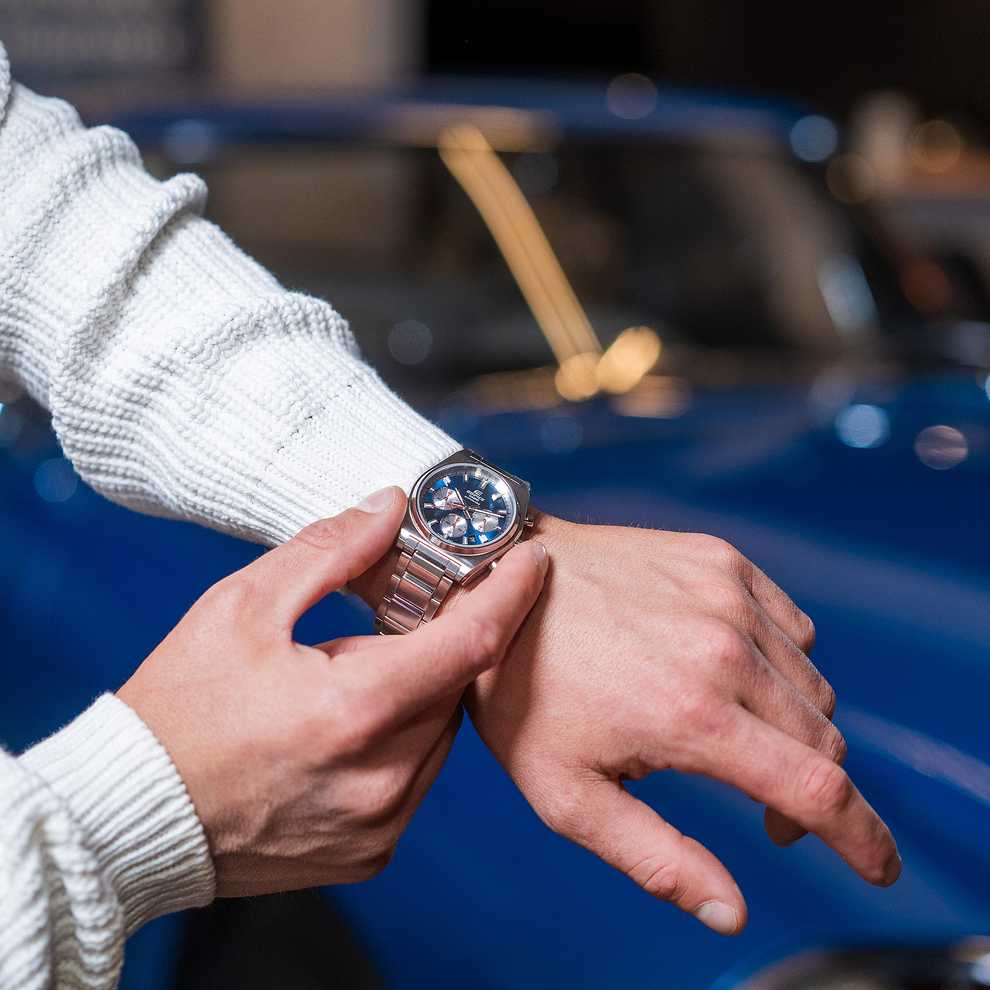 EDIFICE STANDARD CHRONOGRAPH MEN WATCH EFB-730D-2AVUDF