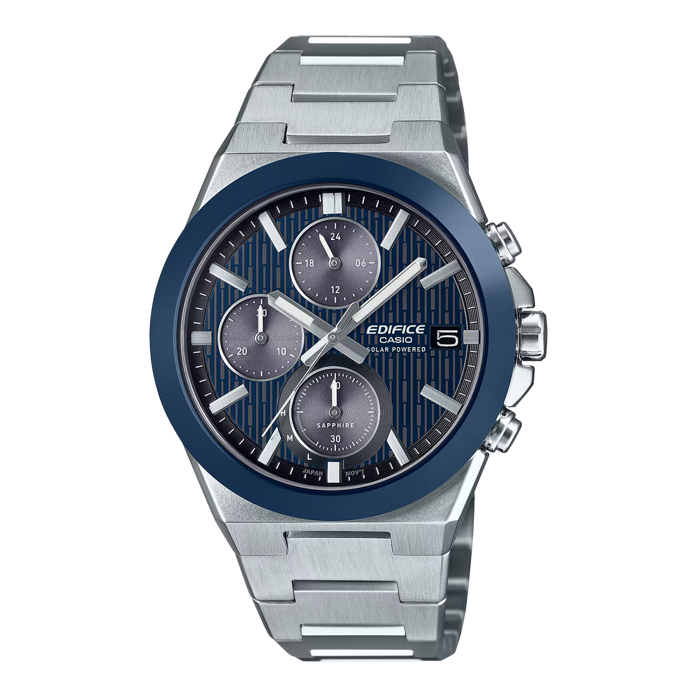 EDIFICE SOLAR-POWERED CHRONOGRAPH MEN WATCH EFS-S650D-2ADF
