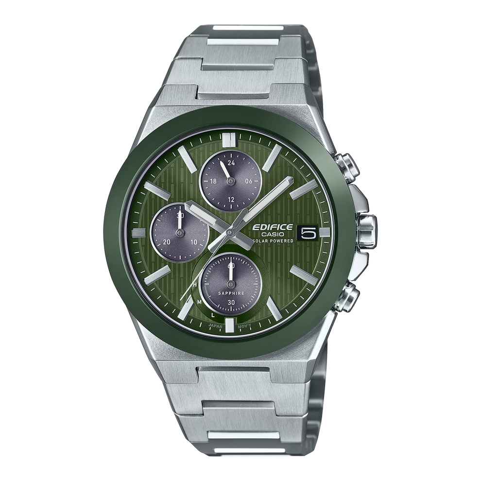 EDIFICE SOLAR-POWERED CHRONOGRAPH MEN WATCH EFS-S650D-3ADF