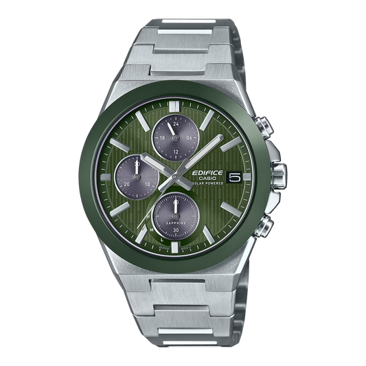 EDIFICE SOLAR-POWERED CHRONOGRAPH MEN WATCH EFS-S650D-3ADF