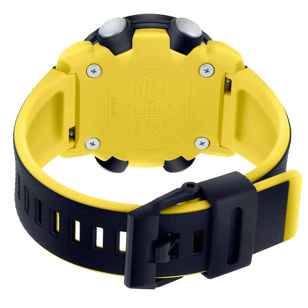 Casio G-SHOCK GA-2000-1A9 – Carbon Core Guard Analog-Digital Watch (Black/Yellow)
