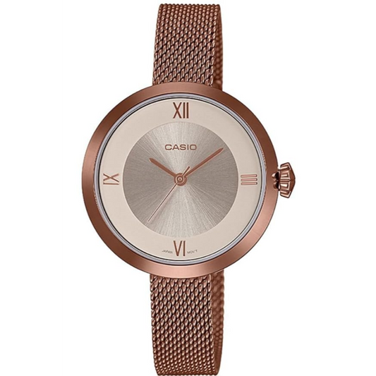 Casio Standard Series  Analog Watch For Women LTP-E154MR-9ADF