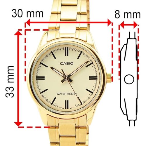 Casio Watch For Women LTP-V005G-9AUDF