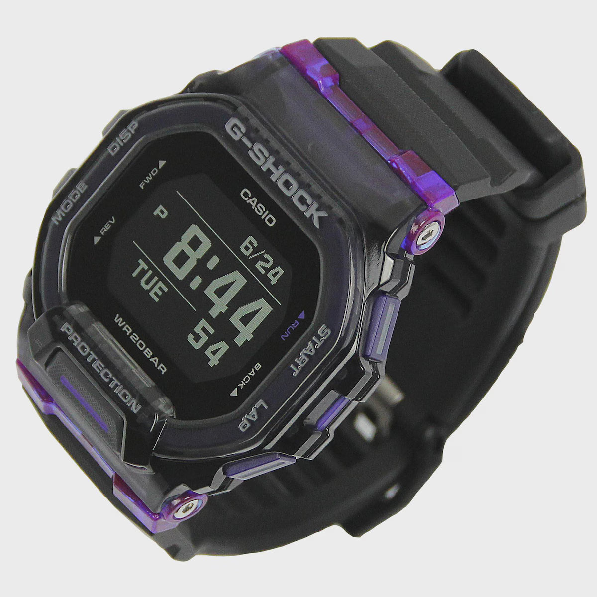 Casio G-SHOCK GBD-200SM-1A6DR Bluetooth Sports Watch – Step Tracker, Shock Resistant, 200M Water Resistant