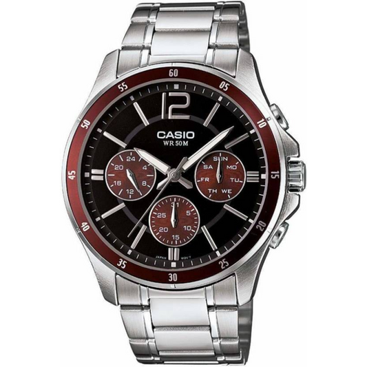 Casio Enticer Series  Chrono Watch For Men MTP-1374D-5AVDF