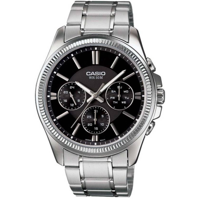 Casio Enticer Series  Chrono Watch For Men MTP-1375D-1AVDF