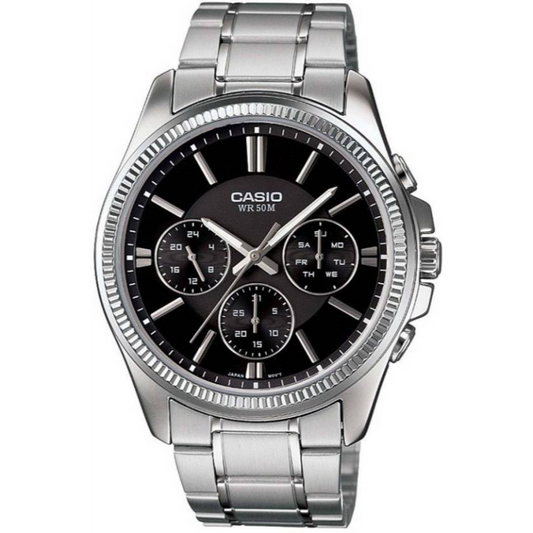 Casio Enticer Series  Chrono Watch For Men MTP-1375D-1AVDF