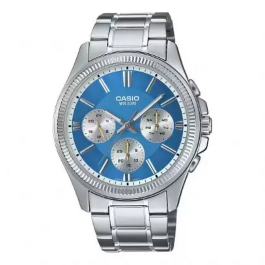 Casio Enticer Series  Chrono Watch For Men MTP-1375D-2A2VDF
