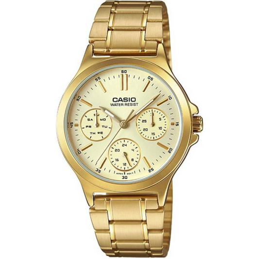 Casio Enticer Series  Chrono Watch For Men MTP-V300G-9AUDF