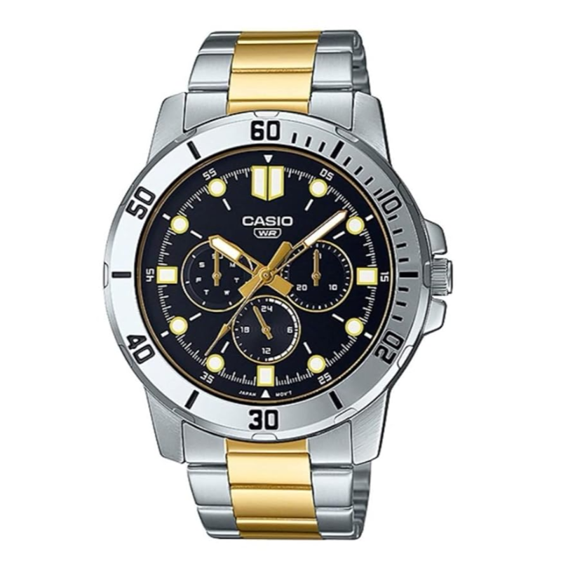 Casio Standard Series  Chrono Watch For Men MTP-VD300SG-1EUDF