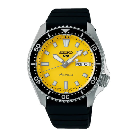Seiko 5 Sports SKX Series in Ki-iro Yellow SRPL87K1