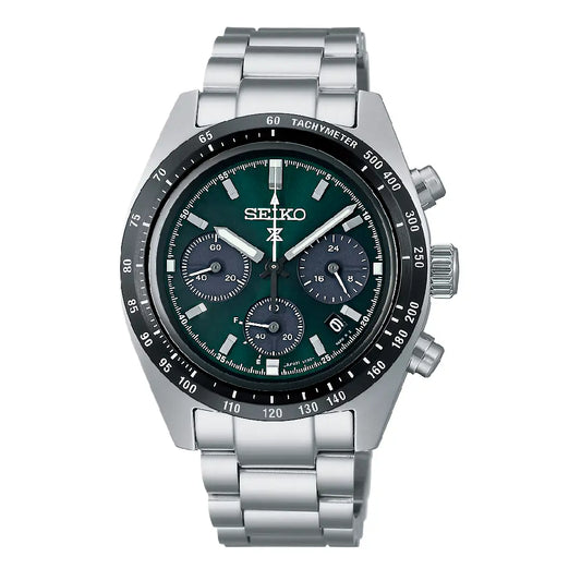 Seiko Prospex ‘Deep Green’ Speedtimer Solar Chronograph SSC933P1