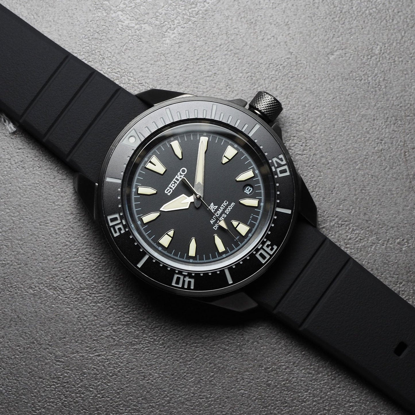 Seiko 5 Sports SRPL15K1 Automatic GMT Black Dial Stainless Steel Watch