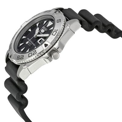 Seiko SNZB33J2 Automatic Watch with Rubber Strap – Men's Durable, Day-Date Function, Stylish Design