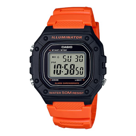 Casio Standard Series Digital  For Men W-218H-4B2VDF