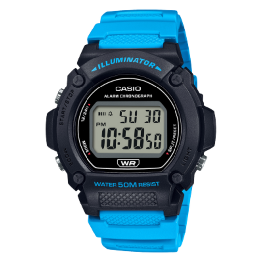 Casio Standard Series Digital  For Men W-219H-2A2VDF