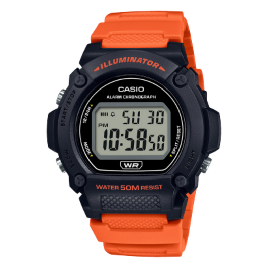 Casio Standard Series Digital  For Men W-219H-4AVDF