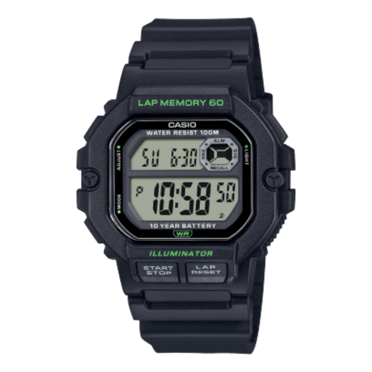 Casio Youth Series Digital  Unisex WS-1400H-1AVDF