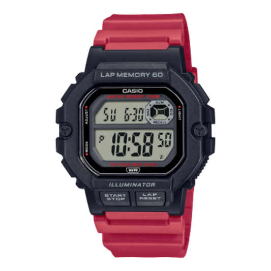 Casio Youth Series Digital  Unisex WS-1400H-4AVDF