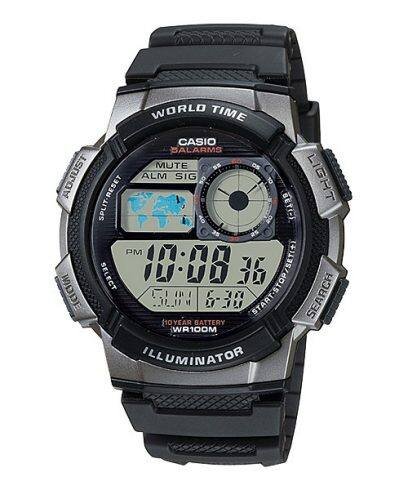 CASIO  Youth Digital ( AE-1000W-1BVDF ) Digital Watch - For Men D081