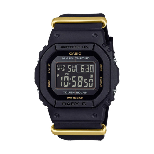 Casio G-Shock Baby-G BGD-S565ZE-1DR – Solar Powered Black Digital Women’s Watch