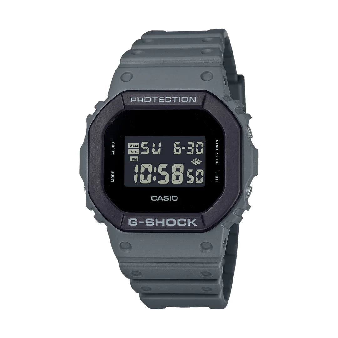 Casio G-SHOCK DW-5610UU-8DR Gray Minimalist Utility Digital Watch