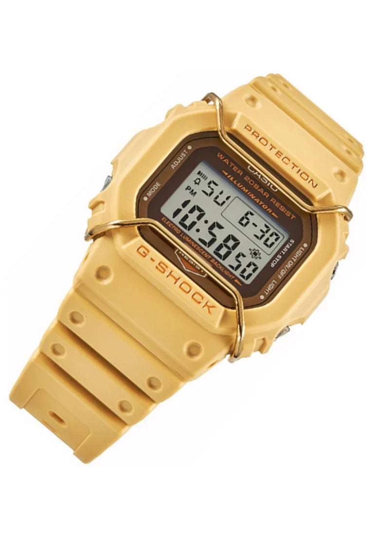 Casio G-SHOCK DW-5600PT-5DR Retro Brown Resin Digital Watch